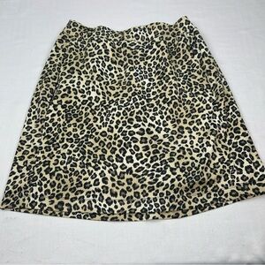 Tail leopard print athletic skort